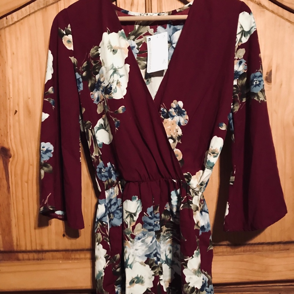 Boutique Floral Romper